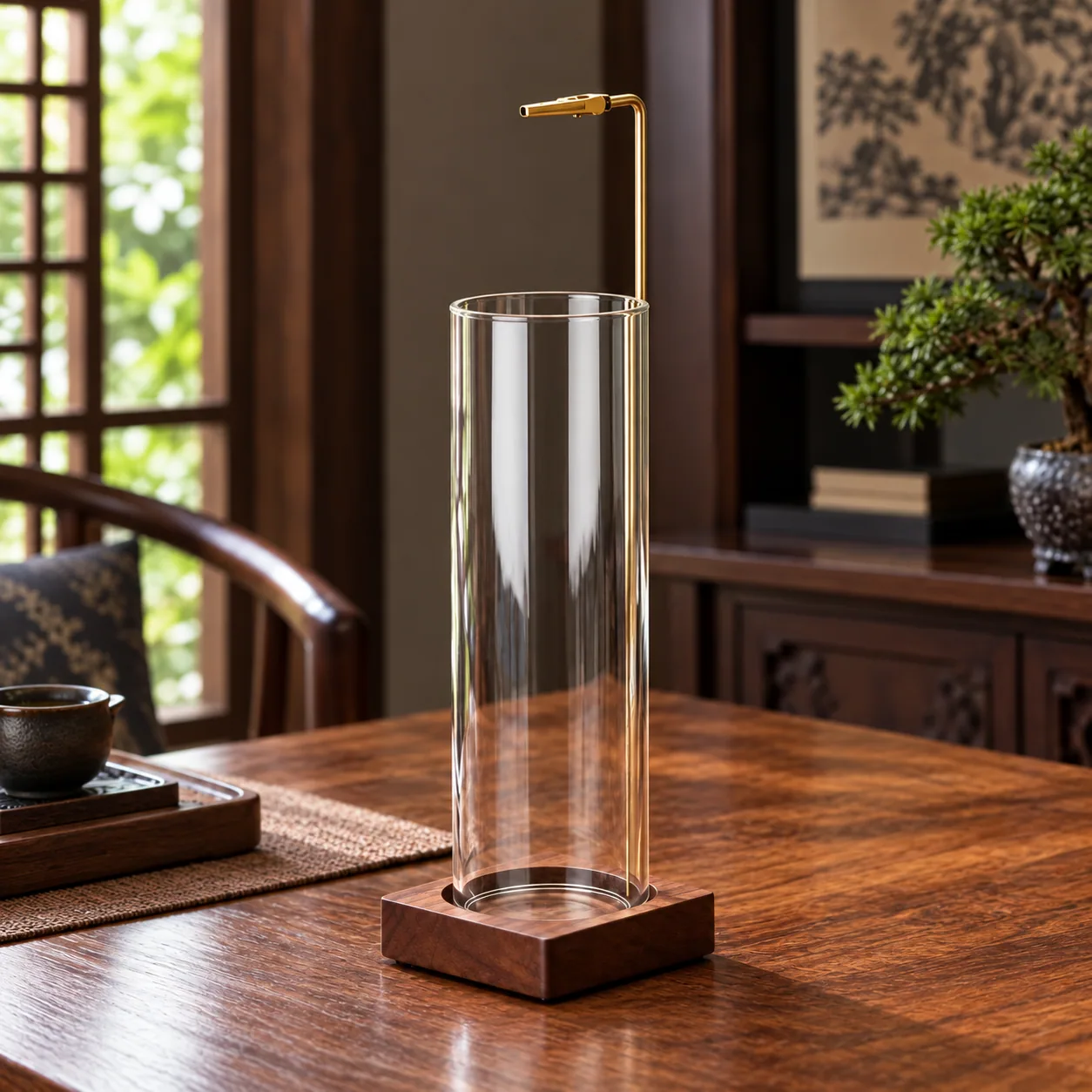 Glass Incense Holder — alternate view