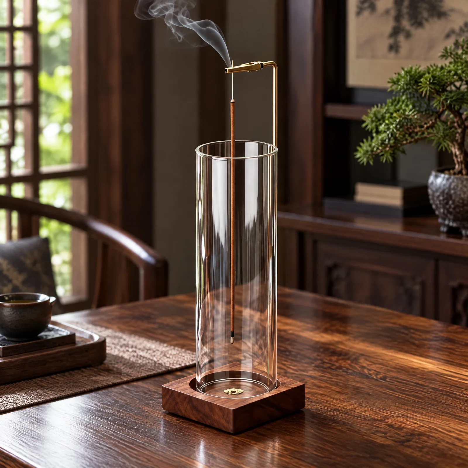 Glass Incense Holder — lead view