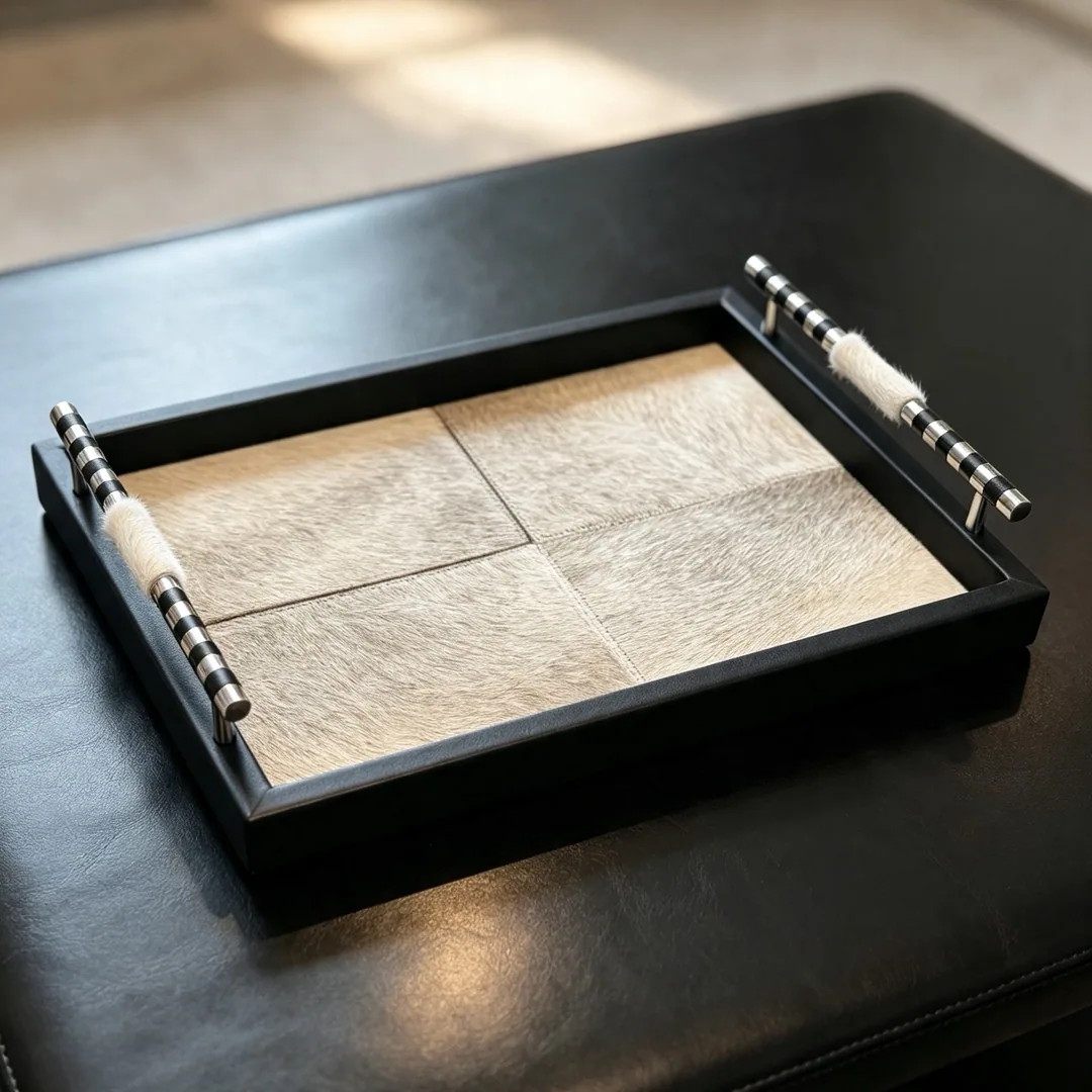 Tate Harwood tray in a considered interior setting