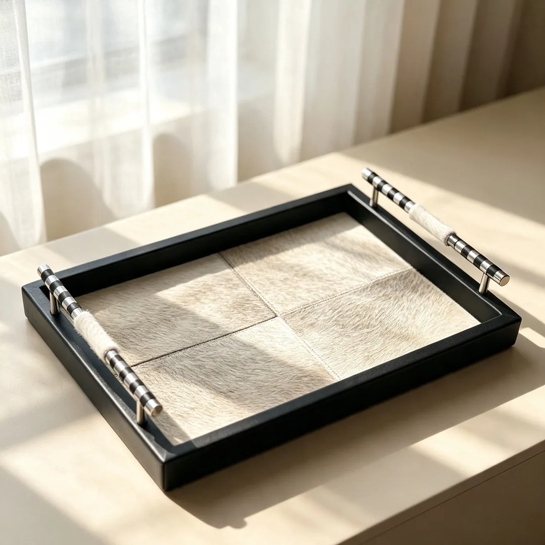 Horsehair Handle Tray: verified detail view of the selected configuration