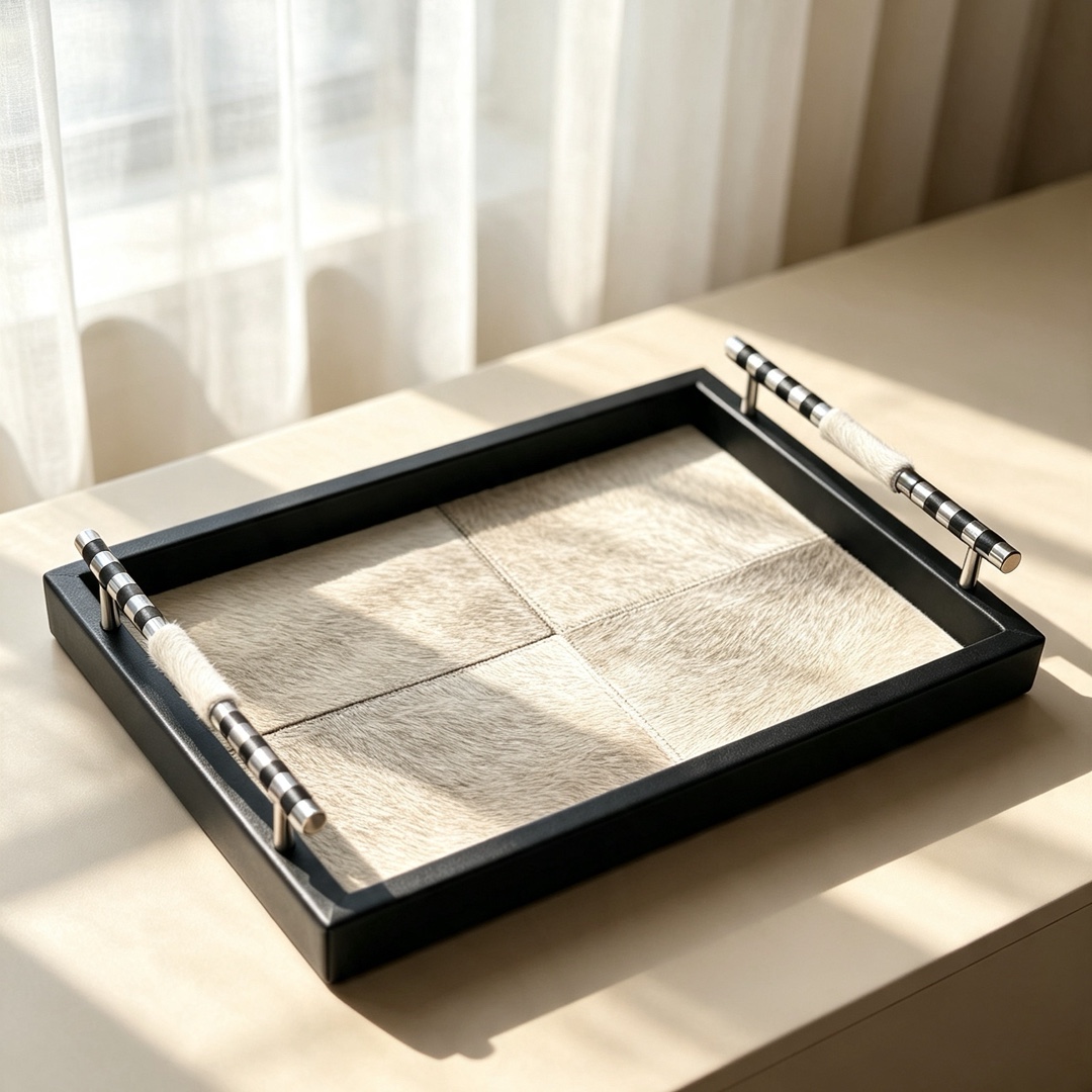 Horsehair Handle Tray: verified detail view of the selected configuration